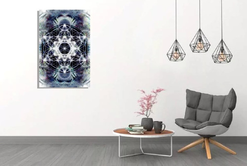 Cuadro Canvas Merkaba Abstracto 70x100cm