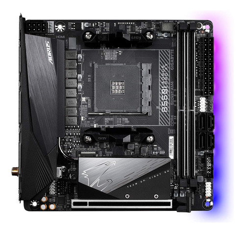 Placa Madre Gigabyte B550i Aorus Pro Ax , Mini Itx , Ddr4