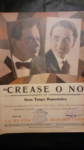 Imagen 4 de 6 de Tango Cómico Antiguas Partituras. Lote De 3. 51931.
