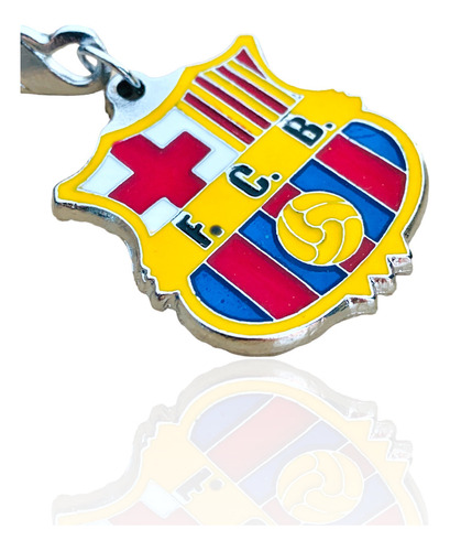 Llavero Futbol Club Barcelona Metal Colores F.c.b Barça