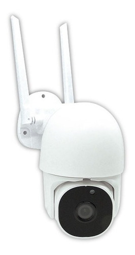 Camara De Seguridad Smart Wifi 1080p Vision Nocturna Domo Color Blanco