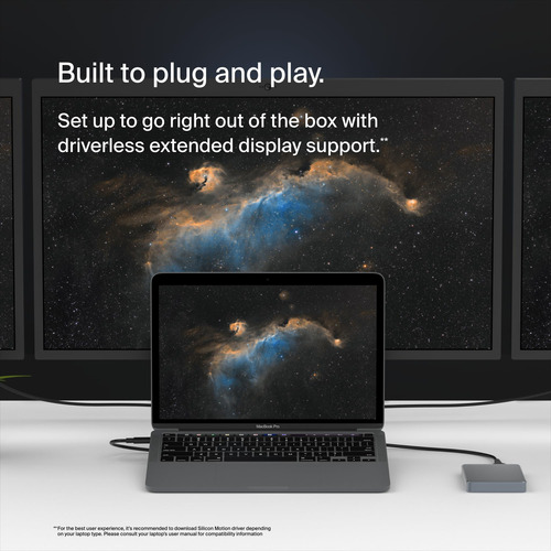 Base Universal Usb-c Pro 11 En 1 De Belkin Connect Con 3 Mon