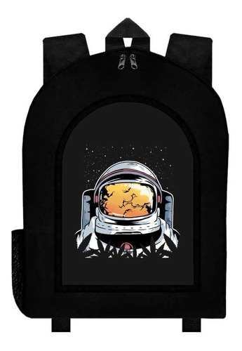 Mochila Negra Astronauta A5