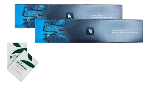 2 Nespresso Vertuo Costa Rica + 2 Suplementos Plentia