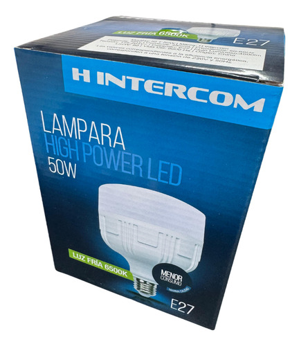 Lampara Galponera Hintercom 50w 6500k E27 Blanco Frío