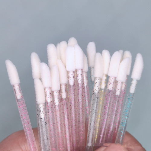 Pincel Para Labios Crystal Rod, Pincel Rojo, Brocha Para Bri