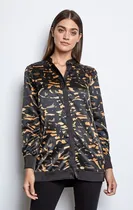 Comprar Camisa Creek Manga Larga Seda Estampada Mujer Mirta Armesto