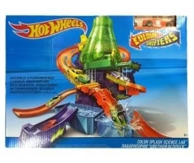 Pista Hot Wheels com Estação Cientifica, Mattel