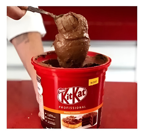 Kit Pasta Cremosa Nestlé Kit Kat 1,01kg Com 3 Unidades