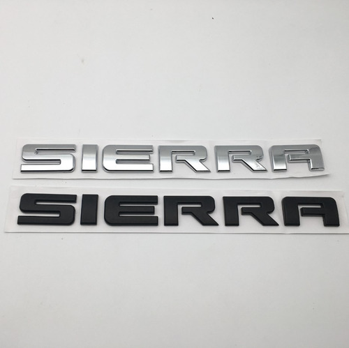 Emblema (letras) Gmc ¨sierra¨ Laterales Y Traseras 2007-2013