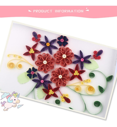 Imagem 5 de 12 de 14pcs Quilling Paper Tool Kit 600 Colorful Strips 8 Tools