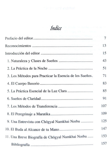 El Yoga De Los Sueños - Namkhai Norbu Rimpoché ( Budismo) (Usado)