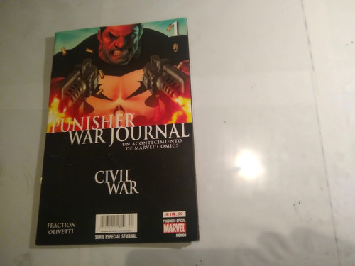 Punisher War Journal Civil War 1-3