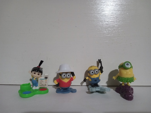 Muñecos Kinder Mi Villano Favorito Lote Por 9 Personajes (Usado)