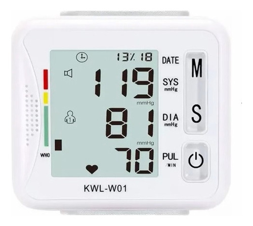 Tensiómetro Electrónico Seisa Kwl-w01 - Precisión Y Confort Blanco