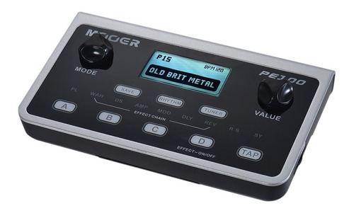 Mooer Pe100 Portátil Multi -efectos Procesador Guitarra Efec