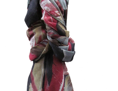 Imagen 2 de 4 de Spice, Pashmina, Foulard Para Mujer, Multicolor, Varios
