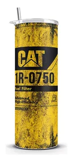 Termo Cafe, Skinny Tumbler 20 Oz Filtro Aceite Caterpillar 2