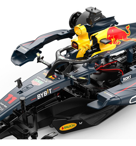 1/16 Rc Car Red Bull Rb19 #1 #11checp Perez, Modelo F1 Ensam