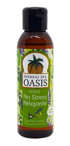 Aceite No Stress Relajante Hierbas Del Oasis