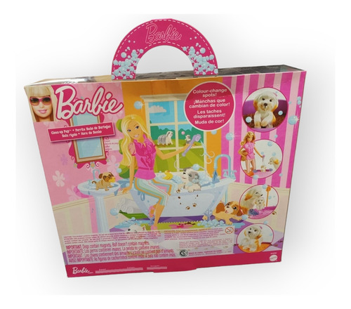 Barbie Perrita Baño De Burbujas (Usado)
