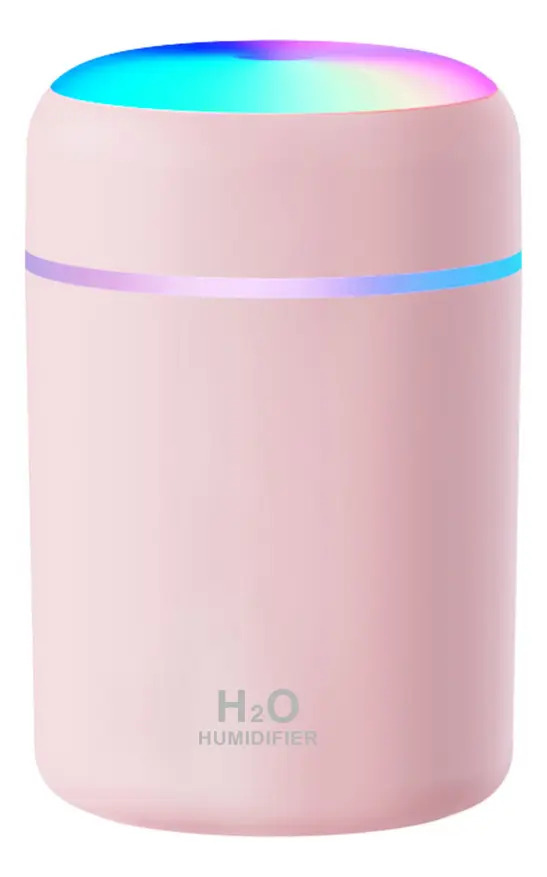 Difusor de Aromaterapia EdaGyee con Efecto Llama y Humidificador Ultrasónico para Aceites Esenciales, 350 mL