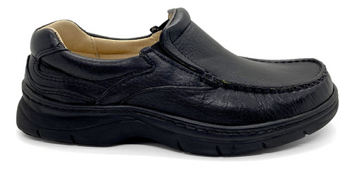 Zapato Hombre Confort Cuero Elastico Liviano Comodo Mallorca