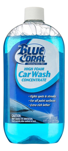 Blue Coral | High Foam Car Wash | Shampoo Concentrado