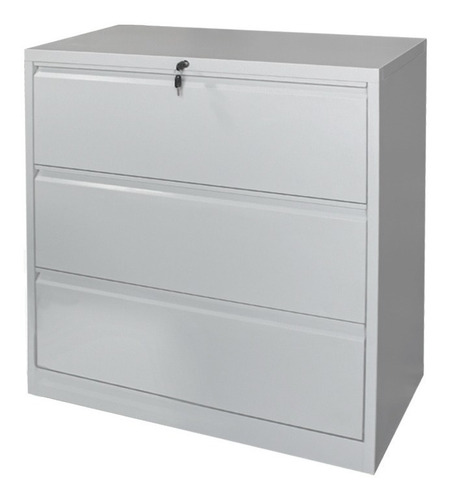 Imagen 2 de 3 de Kardex Metálico Horizontal 3 Cajones