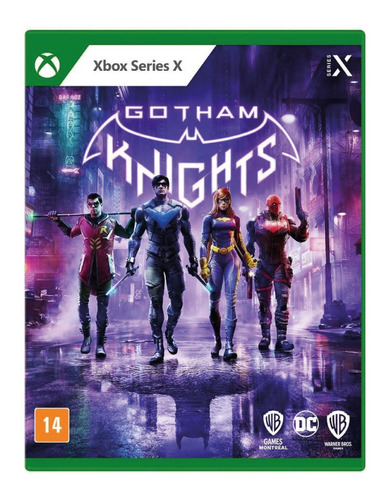 Jogo Game Gotham Knights Xbox Series X Mídia Física Pt Br