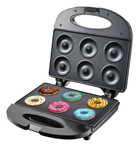 Maquina Donuts Para Hacer 6 Mini Donas Fácil 850w