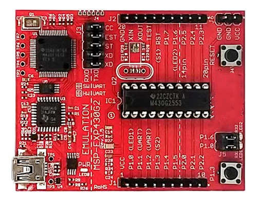 Kit De Placas De Desarrollo Msp-exp430g2 - Msp430 Launchpad