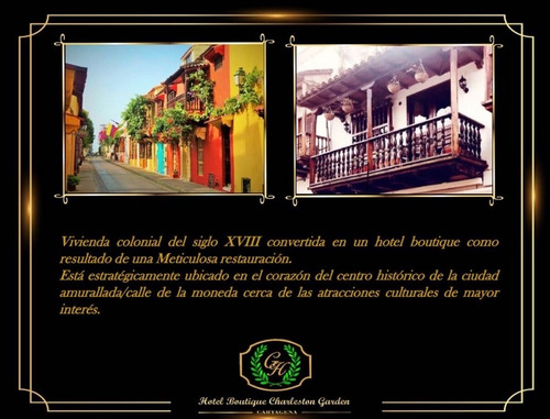 Imagen 2 de 4 de Hotel Boutique Charleston Te Espera Reserva Ya!!!