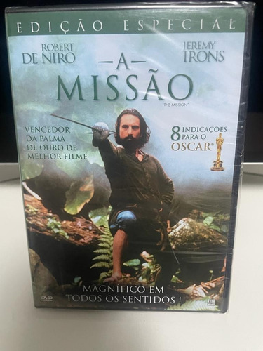 A Missão Edição Especial Lacrada- Robert De Niro Dvd (Usado)