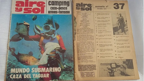 Dos Revistas Aire Y Sol (incompletas) 1975