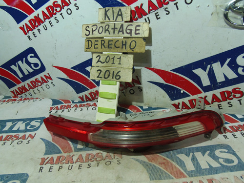 Foco Trasero Derecho De Parachoque 2011-2016 Kia Sportage 