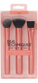 Real Techniques Brochas Flawless Base 2.0 Makeup Brush Set