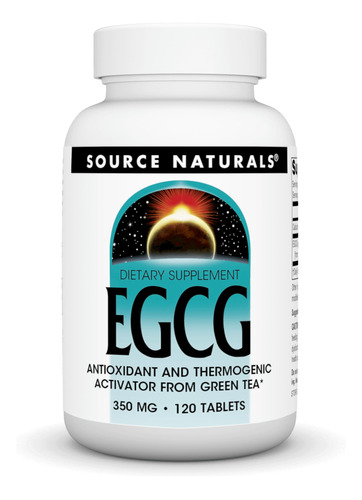 Source Naturals Egcg Antioxidante Y Termogénico Activador .