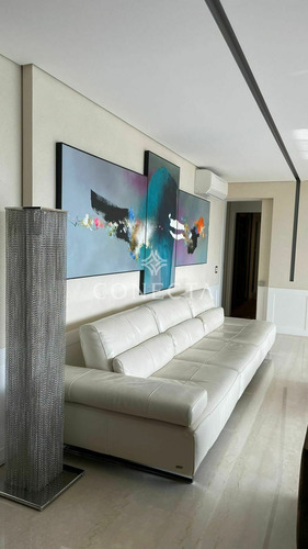 Imagem 2 de 8 de Apartamento À Venda 196m² | Edifício More | Mobiliado |3 Suítes | Andar Alto | Varanda Gourmet | Vista Linda | Deposito - Cncl1302