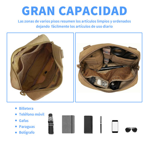 N Bolsa De Administração Tática Militar Edc Multiuso