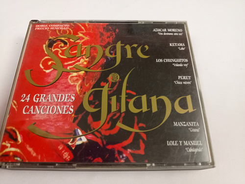 Cd Sangre Gitana Azucar Moreno Los Chunguitos España Flamenc