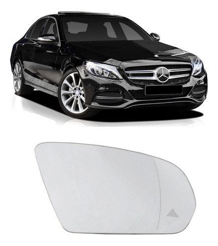 Lente Retrovisor Mercedes C180 C200 C250 Glc 2015 À 2021
