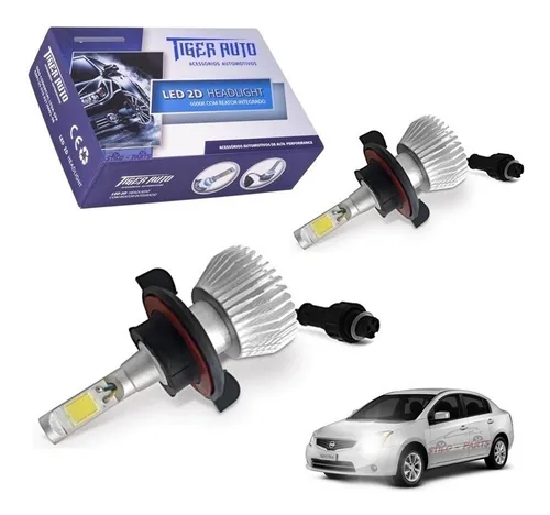 comprar Par 2 Super Led H13 6000k 44wts 6000k  Sentra  09 A 18
