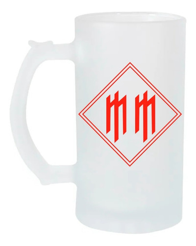 Tarro Cervecero 16oz Marilyn Manson Heavy Metal Rock