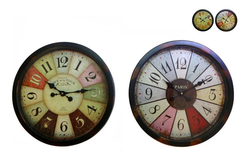 Reloj De Pared Vintage 40 Cm Onfire Store!