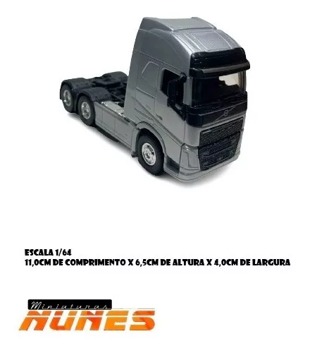 Miniatura Caminhão Scania - Baú Coca Cola Escala 1/64 25 Cm