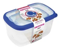 Comprar Set X3 Contenedores Herméticos Recipientes San Remo Flor 