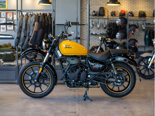 Imagen 1 de 25 de Royal Enfield Meteor Fireball Amarilla Reserva Hoy