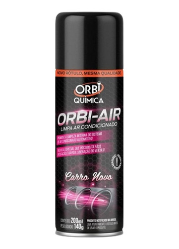 Spray Higienizador Limpa Ar-condicionado Orbi 200ml