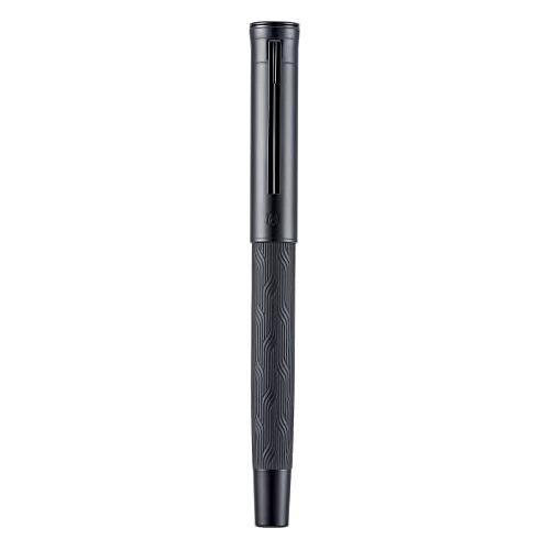 Pluma Fuente Hongdian Black Forest Max, Punta Fina Recu...